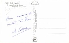 CPSM Dax the splendid garden on the edges of Adour