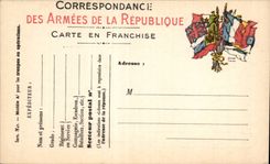Chart of Correspondence of the Armies Chart of new Frankness Militaria