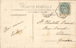CPA St Sever Une entree de l eglise