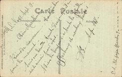 CPA Militaria Steinbach the village bombards