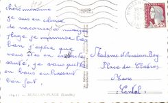 Mimizan Plage - Souvenir - CPA 