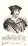 Familles Royales - Royal family - Charles VIII - CPA