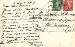 Paris - 8 - Festival of the Victoire - July 14th 1919 - the procession Arc de Triomphe - CPA