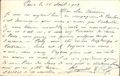 Paris - 8 - Festival of the Victoire - July 14th 1919 - Cenotaph sets up under Arc de Triomphe - CPA