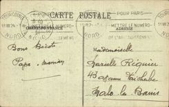 CPA Militaria Lille the street Faidherbe