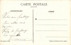 CPA Old Thann Church bombardee by the Germans