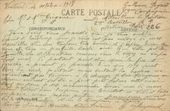 CPA Militaria Aspach High Ruins of church (December 1916)