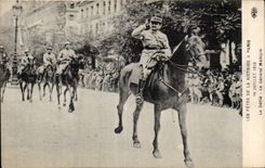 Paris - Festivals of the Victoire - July 14th 1919 - Militaria - General Mangin - CPA