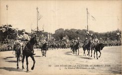 Paris - Festivals of the Victoire - July 14th 1919 - Militaria - General Hirschauer - CPA