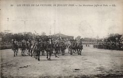 Paris - Festivals of the Victoire - July 14th 1919 - Joffre and Foch Agree - CPA