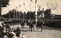 Paris - Festivals of the Victoire - July 14th 1919 - Joffre and Foch - CPA