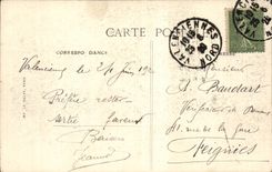 CPA Militaria Paris Festivals of the Victoire July 14th 1919 the procession safety with dead Arc de Triomphe