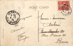 CPA Militaria Le couronnement du roi George V Juin 1911 Venant de la place de Traflagar apres la ceremonie London Londre