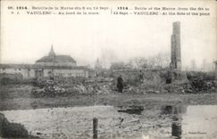 CPA Militaria Vauclerc At the edge of the pond