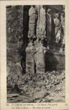 CPA Militaria the crime of Reims the ruins a gate