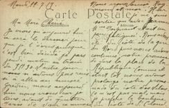 CPA Militaria Paris festivals of the Victoire July 14th 1919 Pyramid of guns Round not of the Champs Elysees