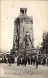 CPA Militaria Paris festivals of the Victoire July 14th 1919 War memorial for the fatherland