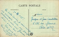 CPA Militaria Pervyse ruins of church