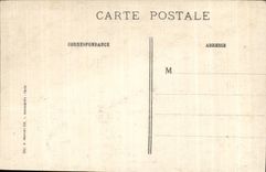 CPA Militaria the Bataille Great War of the Huiron Marne What remains village and machines