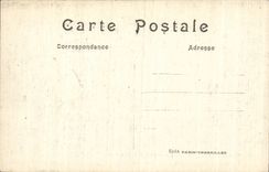 CPA Militaria the crime of Reims a street close to the cathedral