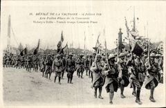 CPA Militaria July 14th 1919 the hairy ones Places Harmony