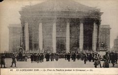 CPA Militaria Paris November 11th 1920 the place of the Pantheon during the ceremony
