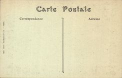 CPA Militaria the Great War 1914 Village of Glannes after the bombardment