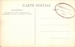 CPA Militaria the Great War the 1914 army maneuvers foreign Officers according to the operation Dragons