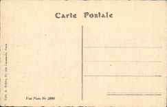 CPA Militaria the Belgian Great War 1914 Sector Ypres the mass in the ruins