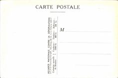 CPSM Pour que Vive la France Alliance Nationale contre la depopulation 