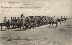 CPA Militaria Guerre de 1914 Les braves cosaques Russie Russia