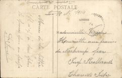 CPA Militaria Nancy Bombardment of the 9 Interior September 10th 1914 Street Anne beside the factory of boots