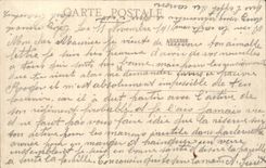 CPA Militaria the Great War Nancy September 1914 Interior Building Street St Nicolas