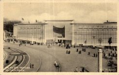 CPA Belgium Brussels Fair of 1935 Palates of the textiles