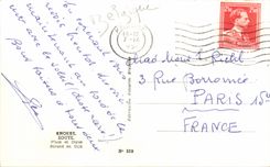 CPSM Belgium Knokke Beach and dam