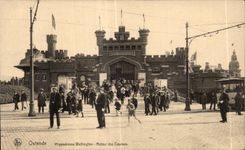 CPSM Belgium Ostend Hippodrome Wellington Return of the races