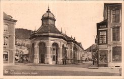 CPA Belgium Spa Pouhon Pierre the Large one