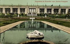 CPA Belgium Brussels Fair 1910 French Section