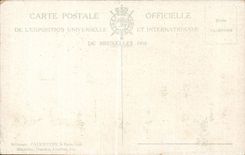 CPA Belgium Brussels Fair 1910 Alt Dusseldorf