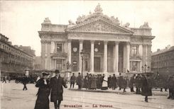 CPA Belgium Brussels the Stock Exchange