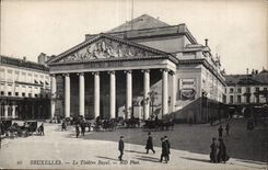 CPA Belgium Brussels the royal theater