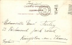 CPA Belgium Hall Notre Dame Church