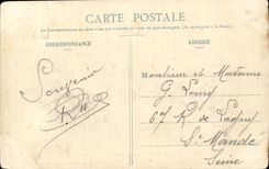 CPA Militaria la via au camp de Bois l Eveque un peu de defrichement