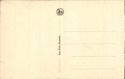 CPA Belgium Dining Arrival on the boat and street Saxony