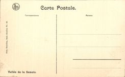 CPA Belgique Bouillon Le Semois et le chateau