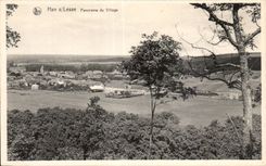 CPA Belgium Han on Injures Panorama of the village