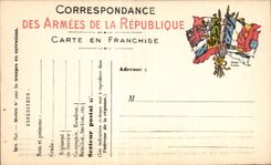 Militaria Chart as a Frenchwoman New Correspondence of the armies