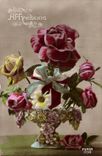 Fleurs Affections - Rose - CPA 