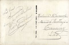 Fleurs Affections - Rose - CPA 