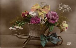 Fleurs Bonne Fete - CPA 